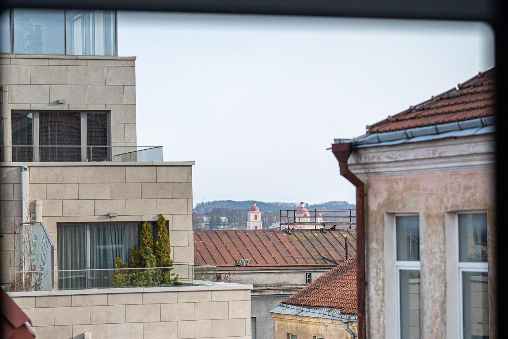 Cozy Central Attic Self Check In Vilnius Exterior foto